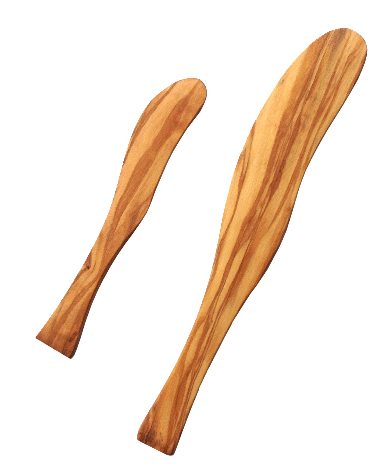 Coltello spalmaburro in legno di olivo